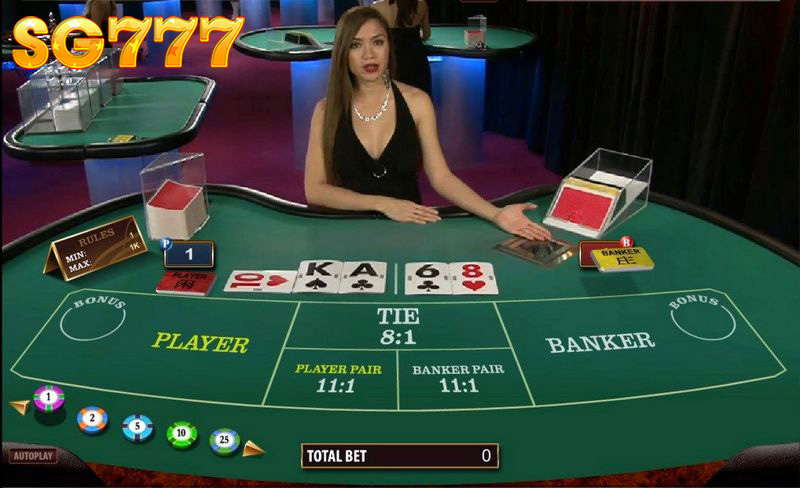 Overview of Baccarat card game at SG777